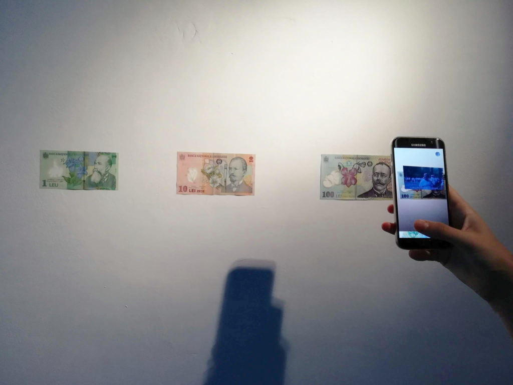 Augmented Money - Augmented Reality Application, Adela Muntean
