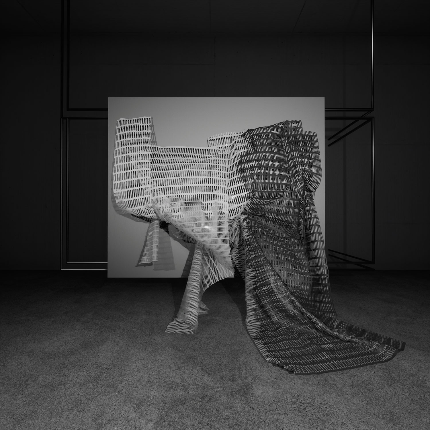 Lines and Patterns (Painting Composition), Video Still, 2021, Claudia Brăileanu