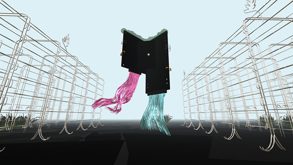 Vitaly Yankovy - An Ordinary Daydream Of A Machine, interactive scene, screenshot, 2026